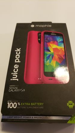 S5 Morphie juice pack case