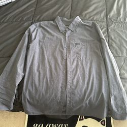 Brixton Mens Button Up Shirt Medium 