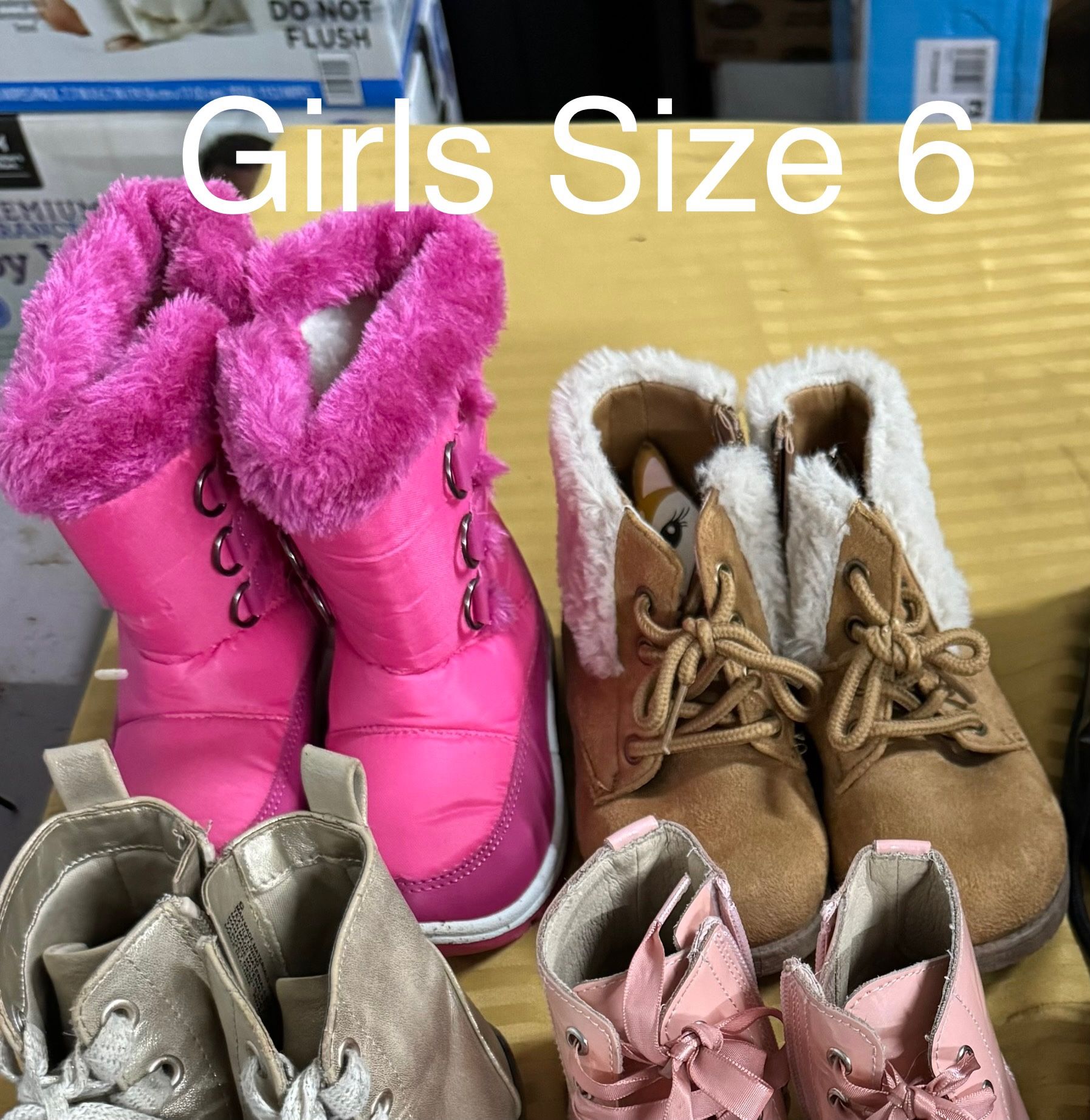 Girls Shoes & Boots - Size 6