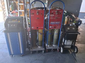 2Coolant changers , trans fluid exchanger,and brake fluid changer
