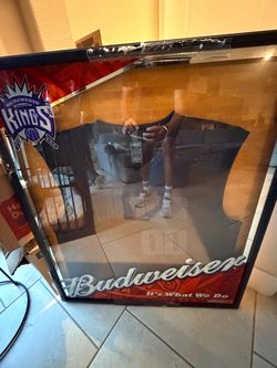 Sacramento Kings Budweiser Mirror
