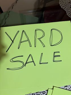 Yard sale