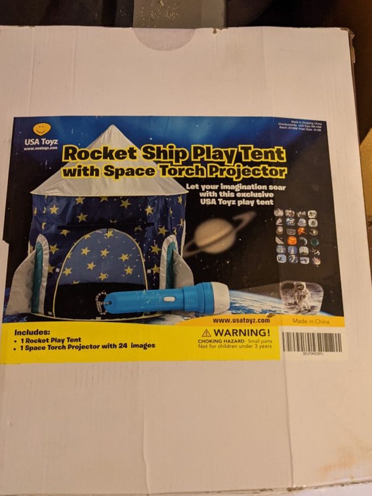 Rocket Ship Play Tent