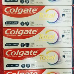 Colgate Total Toothpastes 3.3oz Each 