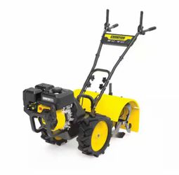 Champion Power Equipment 22 in. Counter Rotating Gas Rear Tine Tiller with Self-Propelled Agricultural Tires