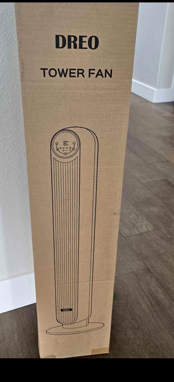 Brand New DREO Tower Fan -Touchscreen