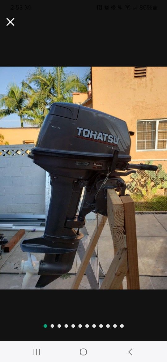 Tohatsu 9.9 hp Outboard motor