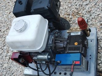 Honda Gx 390 Electric Start 4200 Psi Pump. COMPLETE W HOSE WAND TIPS