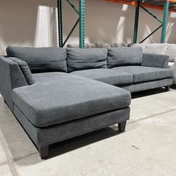 MUST TO GO 🔥 Costco  Sectional Sofa with Chaise, Gray 💥 