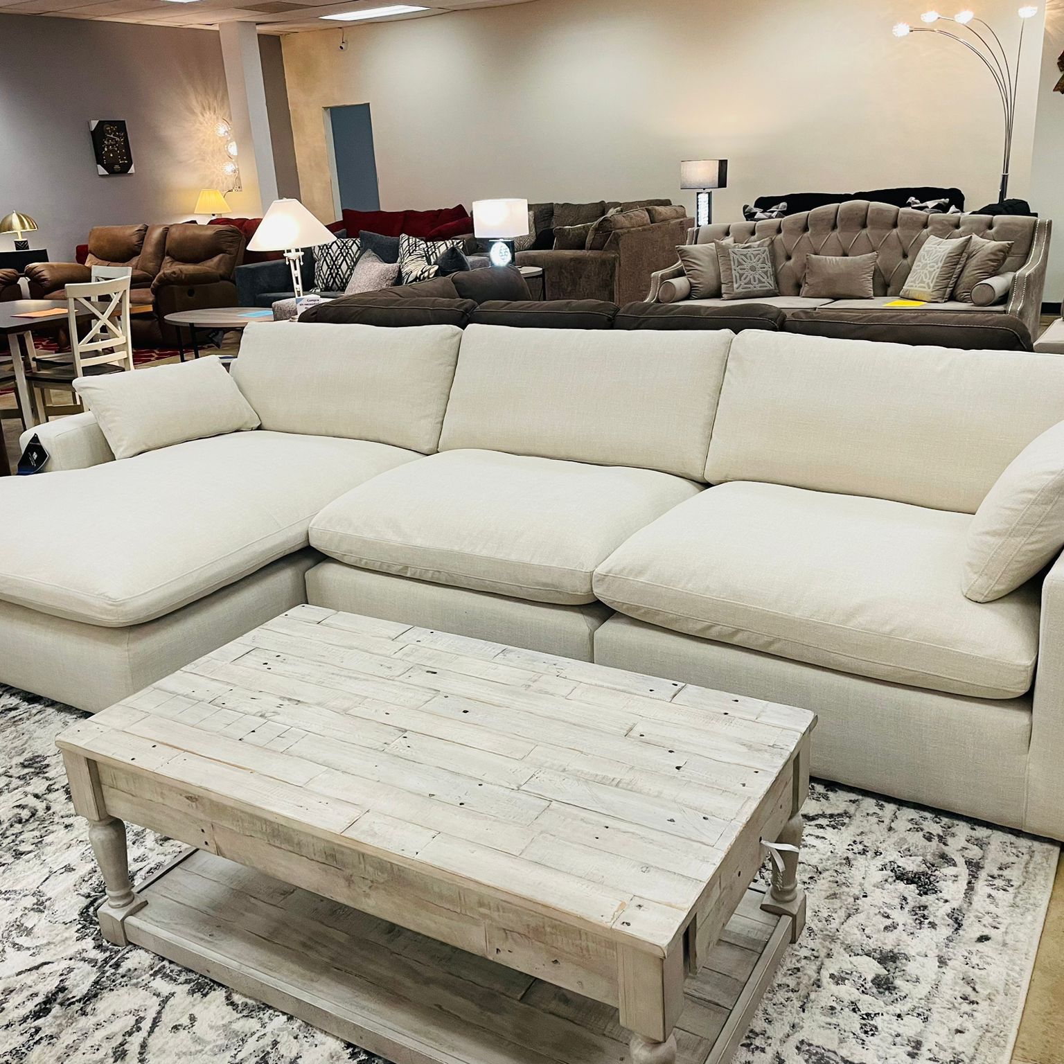 Sectional, Sofa, Loveseat, Couch, Living Room Set 
