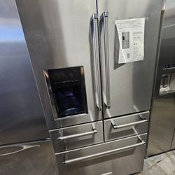 KITCHENAID 5 DOOR STAINLESS STEEL REFRIGERATOR 