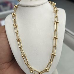 10kt Real Gold Chain For Women 
