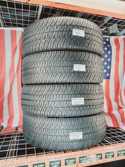 ✔️ Set of 4 Used Tires LT275/65R20 MICHELIN LTX AT2 ALL SEASON TRUCK TYRES 275 65 20