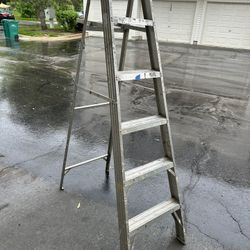 6 Ft Aluminum Ladder