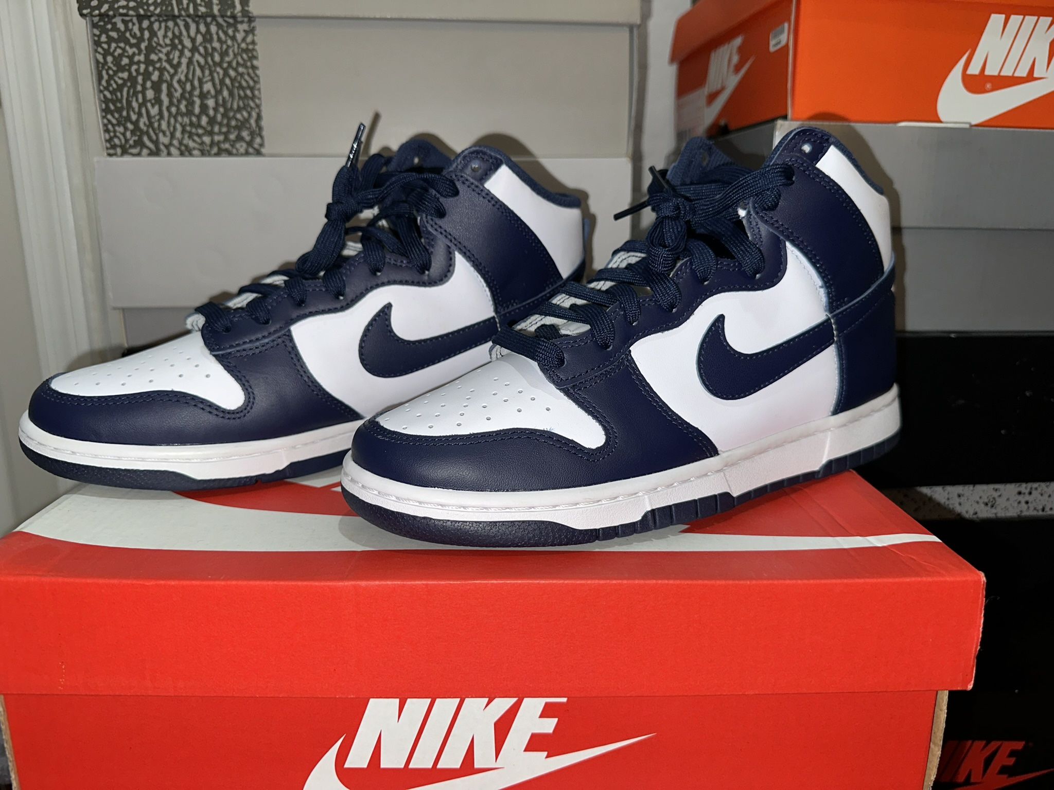Nike Dunk High Championship Navy