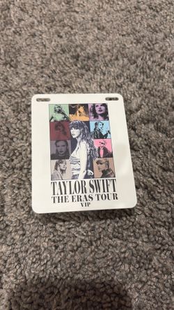 Taylor Swift Eras Tour VIP lanyard box