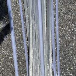 NEW LED Aluminum Channel Diffuser Tracks ~4FT – Under Cabinet / Strip Light Housing Lot