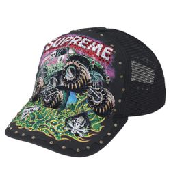 Supreme Grave Digger Trucker Hat