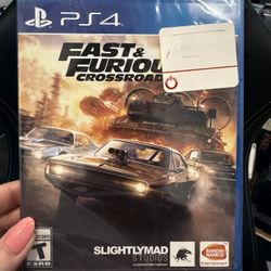 Fast & Furious: Crossroads PlayStation 4 Standard Edition Sony PS4 Video Game