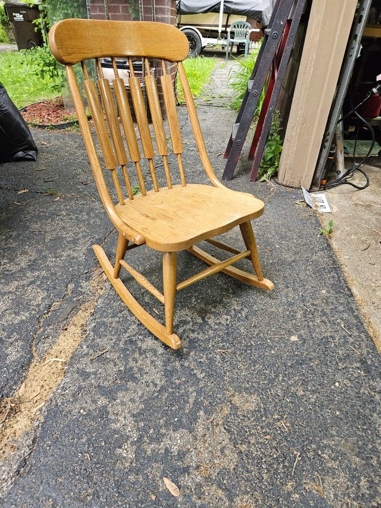 Oak Rocking Chair