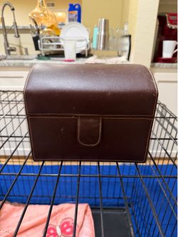 CONTAINER. 9"w x 7 1/2"d x 7"high; cross streets are Arapaho & Waterview