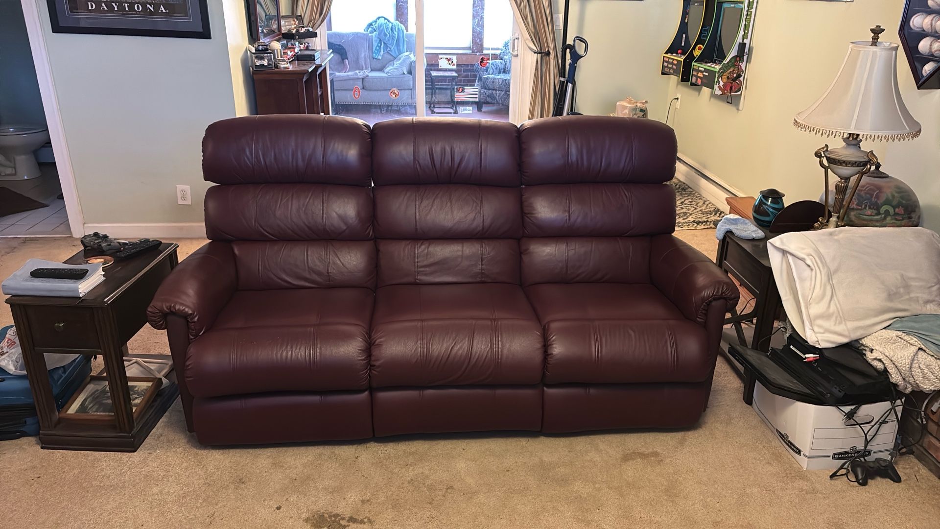 Leather furniture