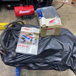 1988 Honda Hurricane Parts: Factory New In Box Water Pump, Shop Manual And Oil Cooler