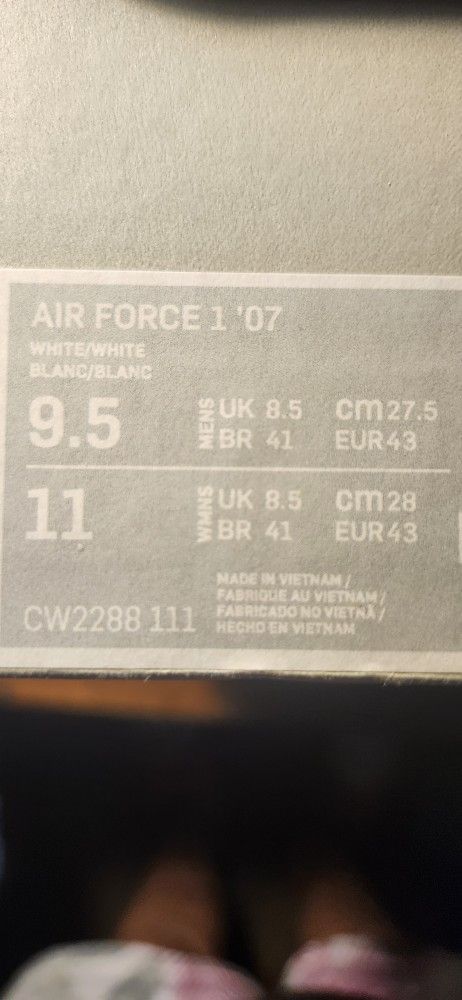 NIKE AIR FORCE 1 SNEAKERS