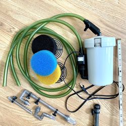 Aquarium External Canister Filter And Heater