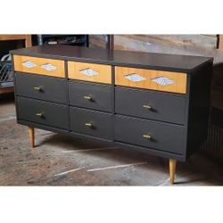 FREE DELIVERY! Redone Mid Century Dresser 