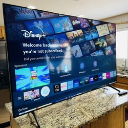Qled 82” Samsung 4k Smart Tv UHD HDR! Excellent Picture!!