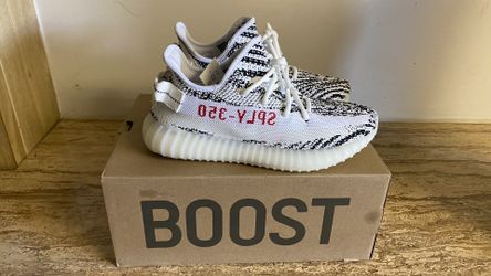 Adidas Yeezy Zebra Black And White Size 7 For men Size 8 For Women  Authentic Brand New In Box for Sale in Fort Lauderdale, FL - OfferUp