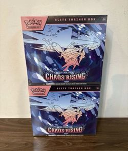 Pokemon TCG Mega Evolution Chaos Rising ETB Elite Trainer Box