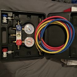 A/C Gauges. 