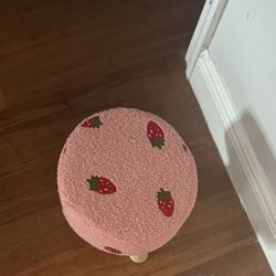 Strawberry Stool 