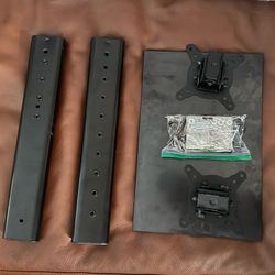 Dual Vertical  monitor stand