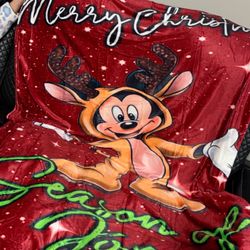 Mickey Mouse Blanket New