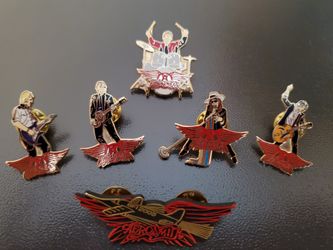 Aerosmith Commemorative Enamel Pin Set