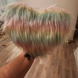 Small Valentine's Day Plush Pillow 