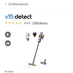 💨 Dyson V15 Detect Cordless Vacuum – Like New | MOVING SALE