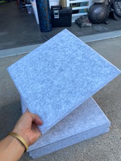Acoustic Foam Panels / Studio Isolation Pads (Set of 8