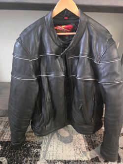 Leather Motorcycle jacket from Eagle Leather. Size XL heavy