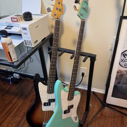 FENDER MARK HOPPUSS JAGUAR BASSES