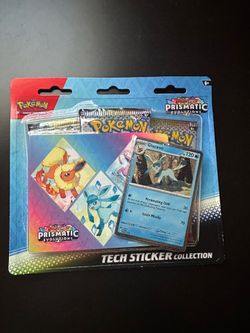 Prismatic Evolutions Tech Sticker Collection [Glaceon]