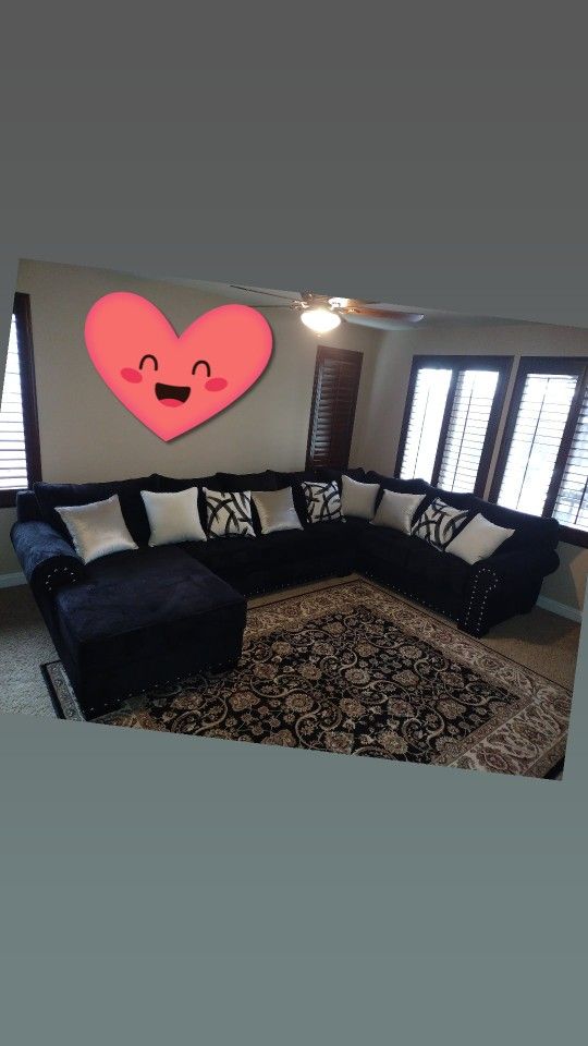 Huge American BUILT Sectional New At Store