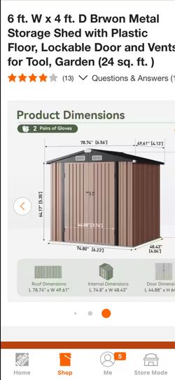 Storage shed metal new