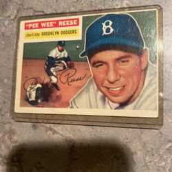 Vintage Topps “Pee Wee” Reese