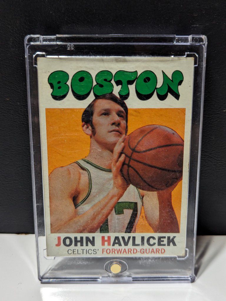 1971-72 Topps John Havlicek Boston Celtics Card #35