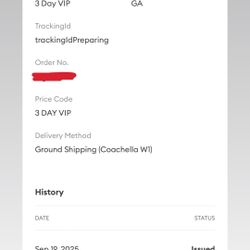 🎡 Coachella 2026 – Weekend 1 VIP 3-Day Pass (SOLD OUT) 🎶