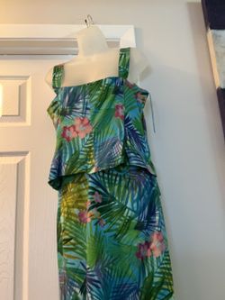 2 PC.  Bohemian Top and Skirt Set